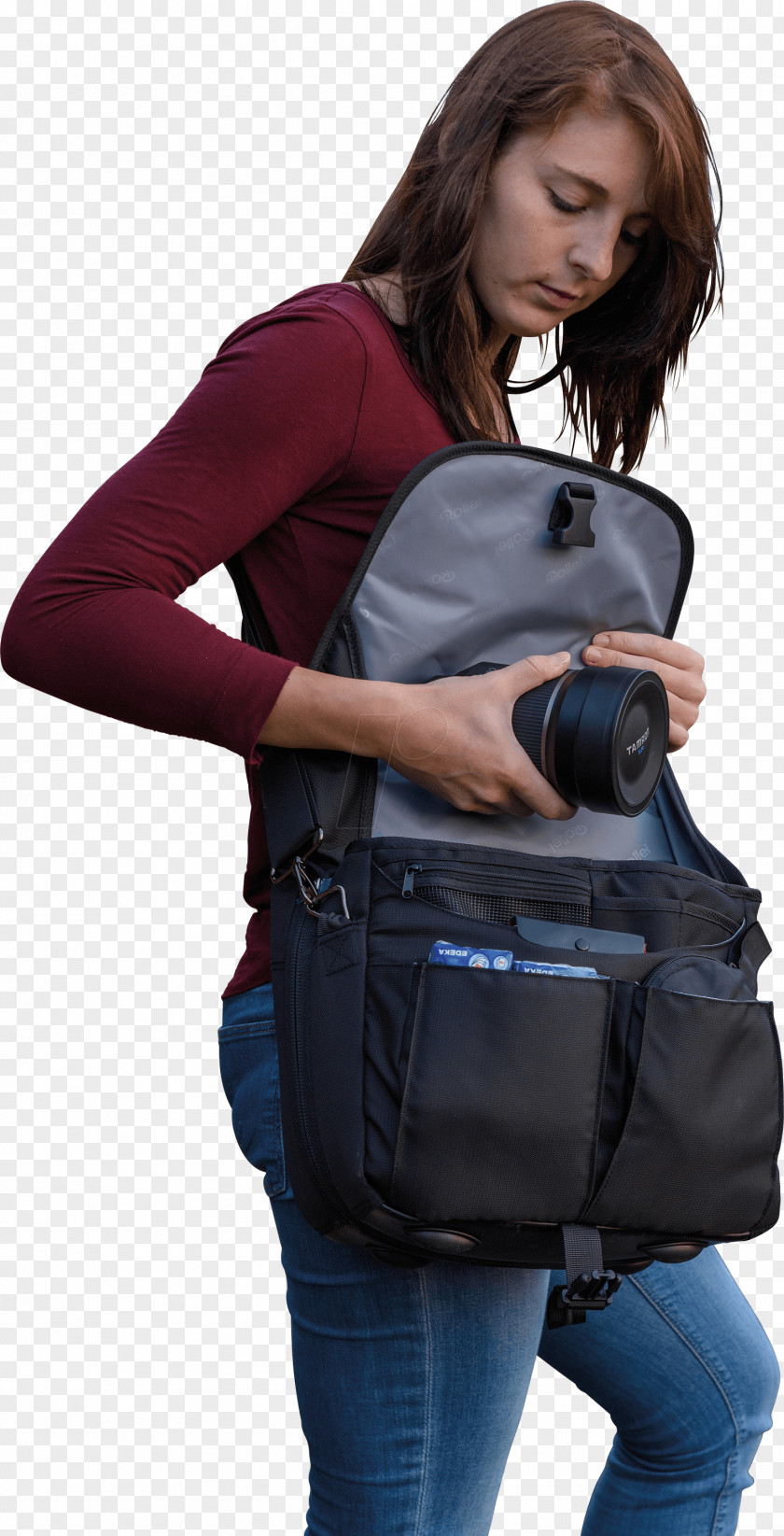 Backpack Handbag Shoulder Sleeve Electric Blue PNG
