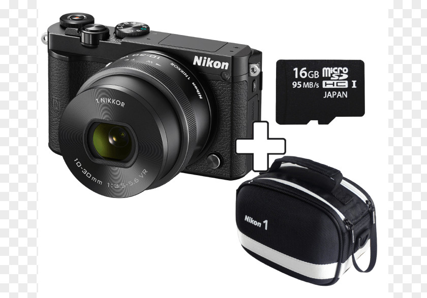 Camera Lens Nikon 1 J3 Mirrorless Interchangeable-lens PNG