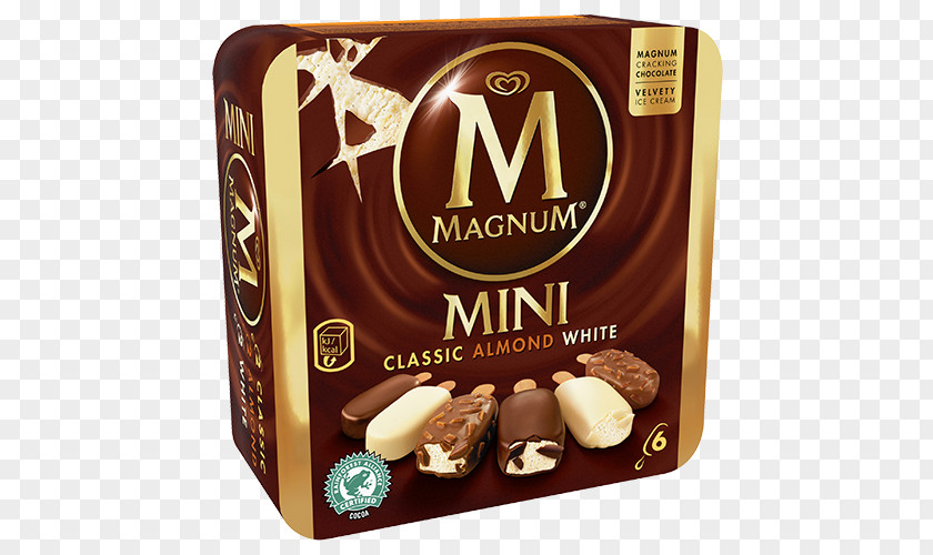 Chocolate Almond Ice Cream MINI Cooper Bonbon Magnum PNG