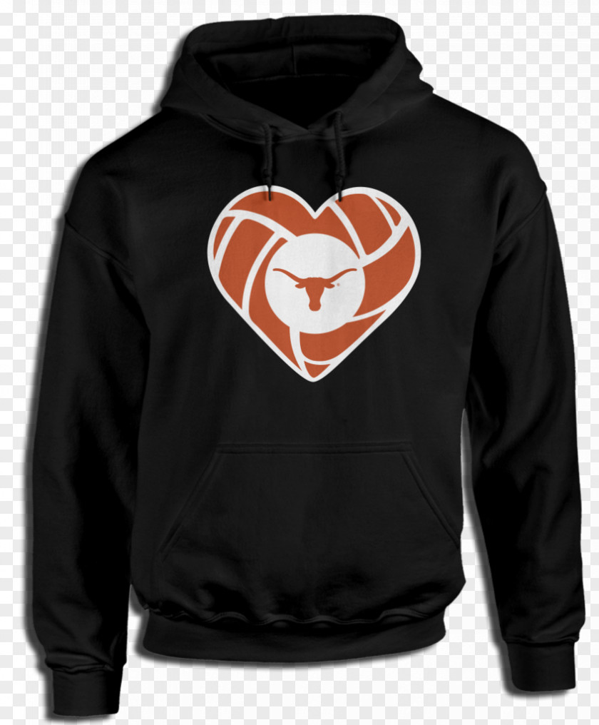 Printable Volleyball Heart Hoodie Sweater Clothing Bluza Champion PNG