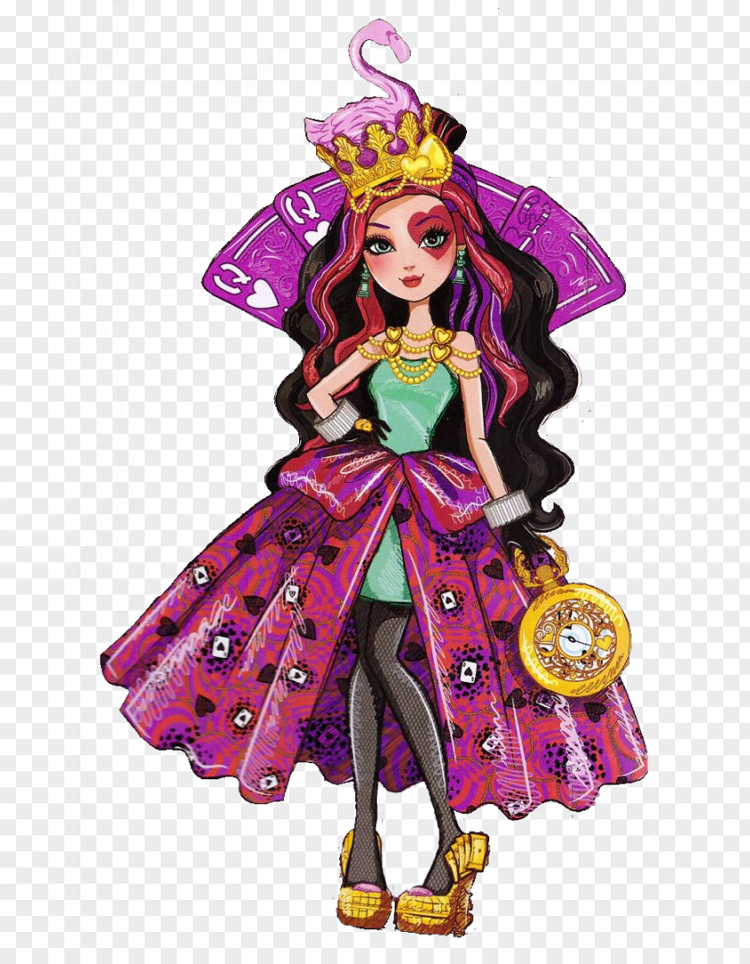 Queen Of Hearts Ever After High Alice's Adventures In Wonderland Character PNG