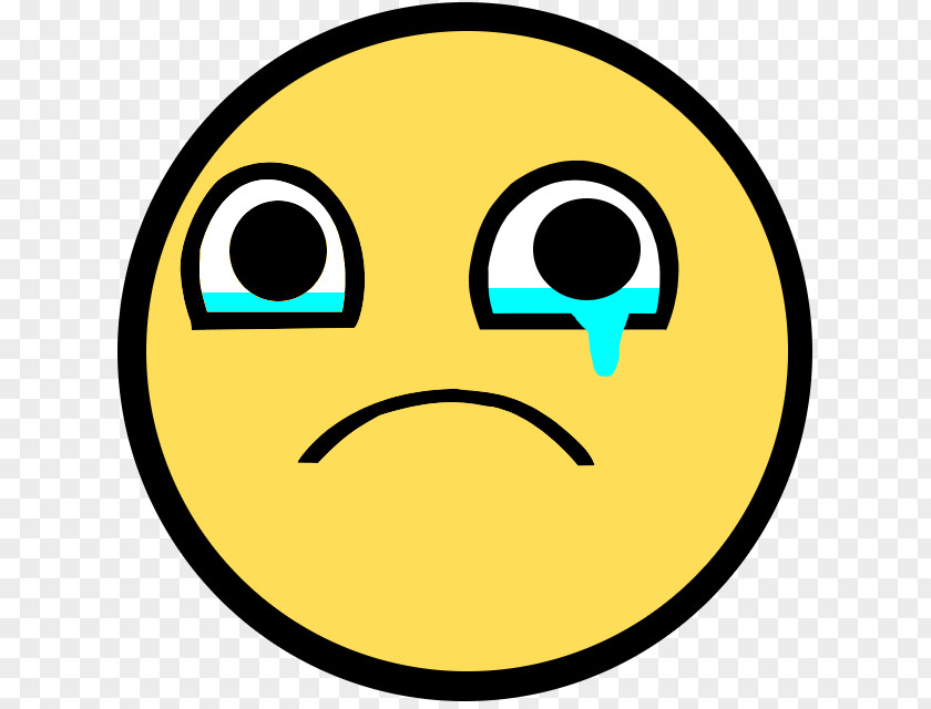 Sad Face Sadness YouTube Smiley Crying Clip Art PNG