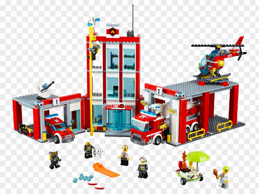 Toy Amazon.com LEGO 60110 City Fire Station PNG