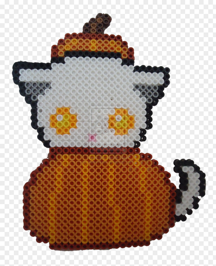 Cute Candy Corn Perler Beads Pixel Art Drawing The Arts Stuffed Animals & Cuddly Toys Textile PNG