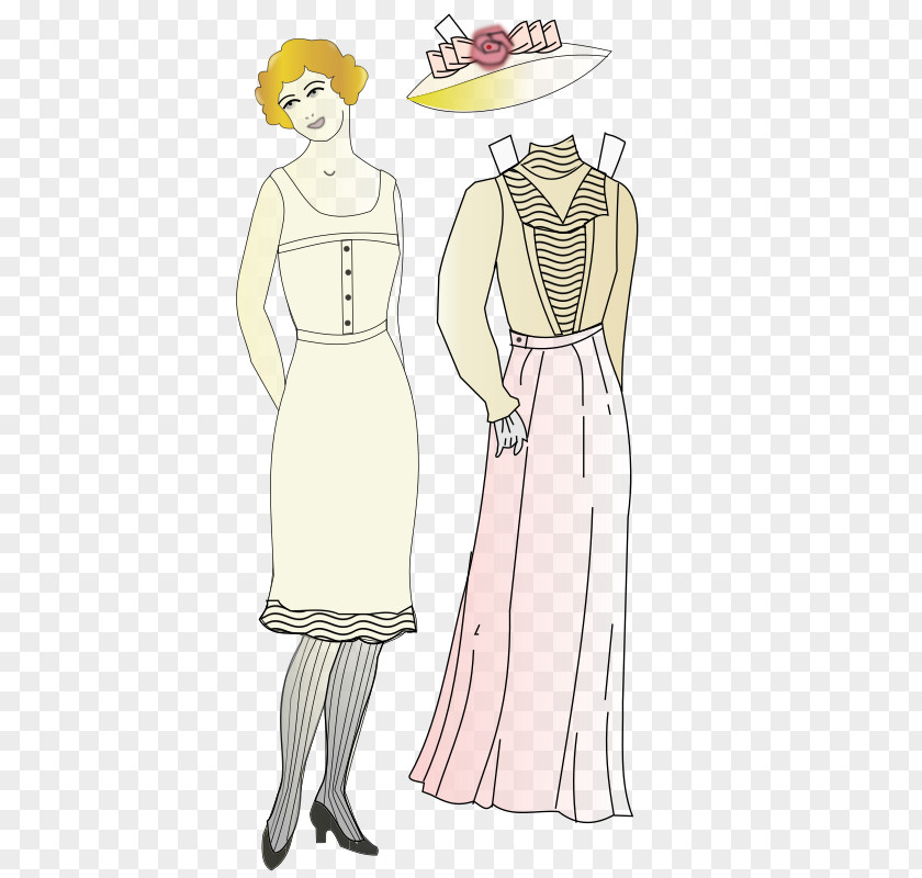Dress Gown Clothing Matryoshka Doll Pattern PNG