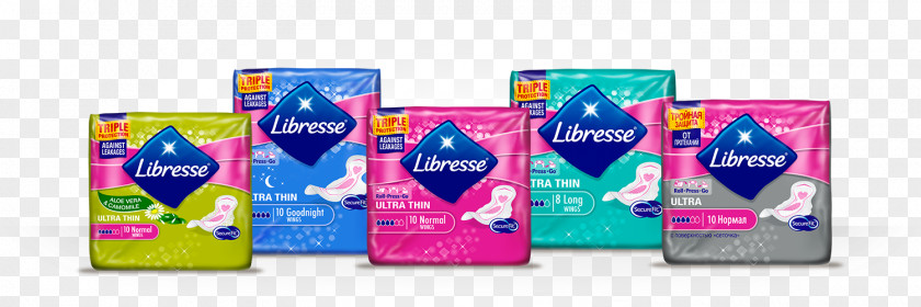 Feminine Goods Hygiene Libresse Sanitary Napkin Product Essity PNG