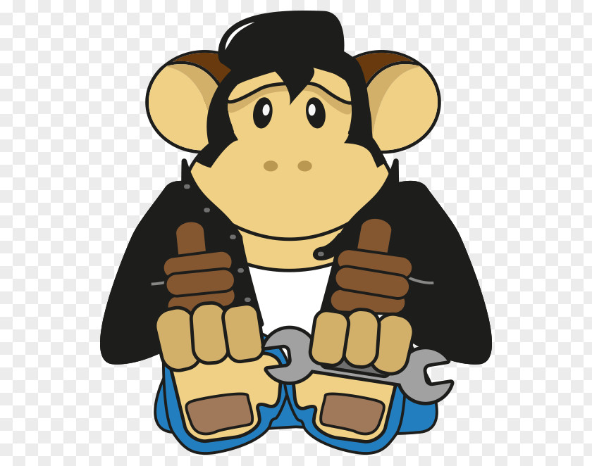 Grease Logo In8 Creative Design Co. Monkey Clip Art Mammal Thumb PNG