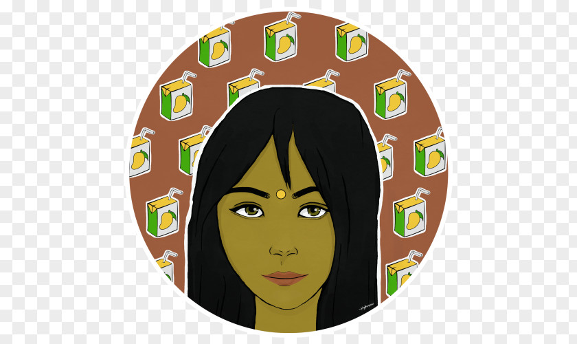 Mango Juice Character Animated Cartoon PNG