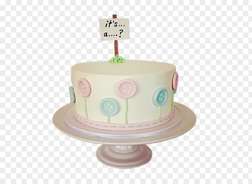 Baby Gender Reveal Torte Birthday Cake Decorating Cupcake Buttercream PNG