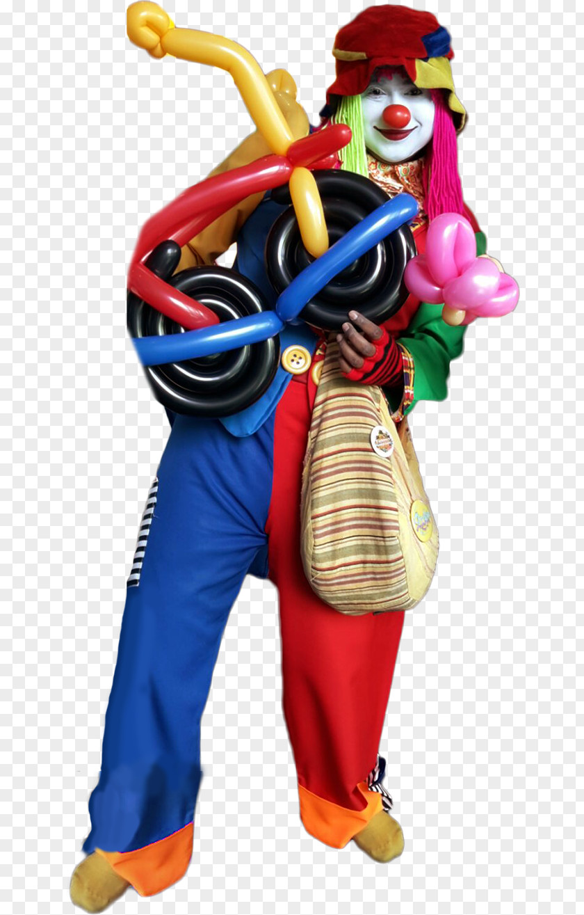 Clown Snowball The Scooter Figurine PNG