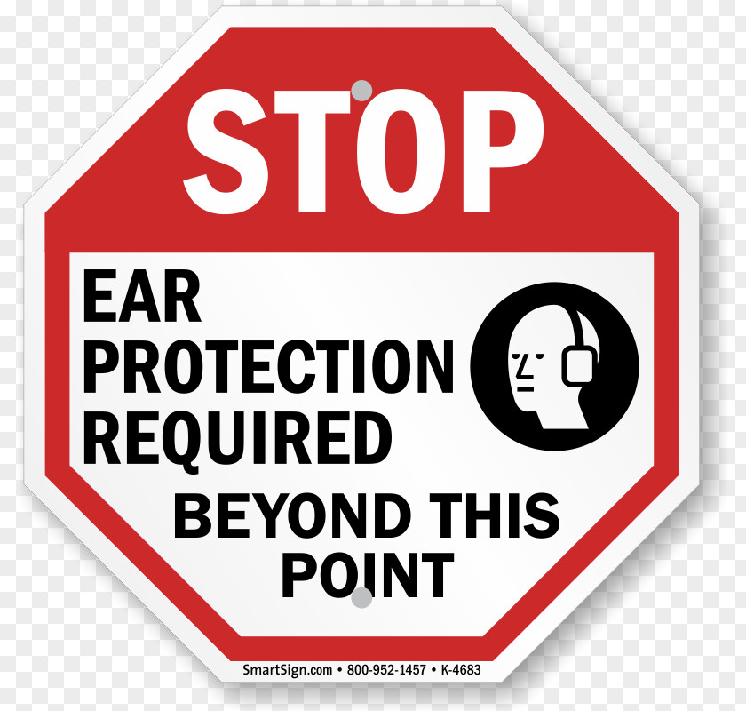 Hearing Site Exit Sign Emergency Safety Stop PNG