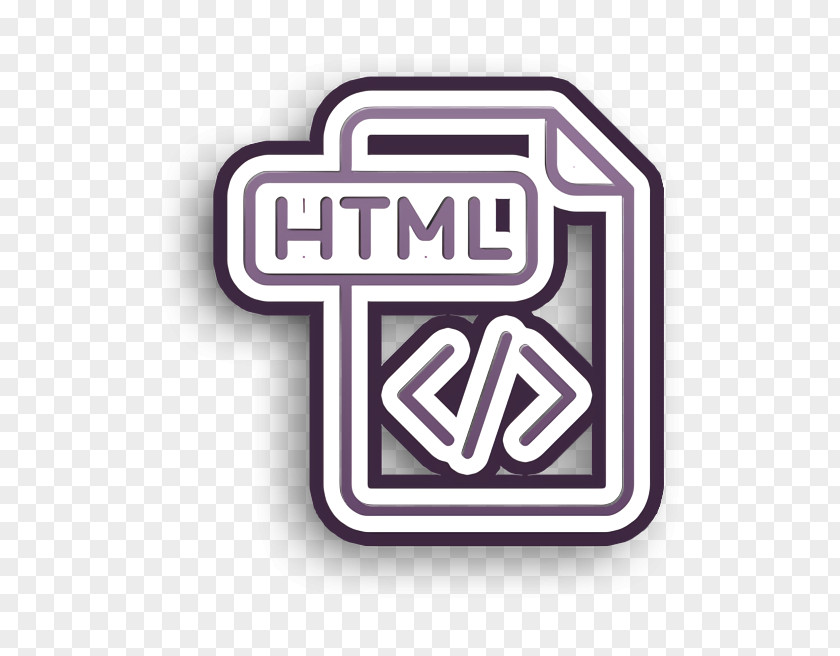 HTML Document Icon Programming Line Craft PNG