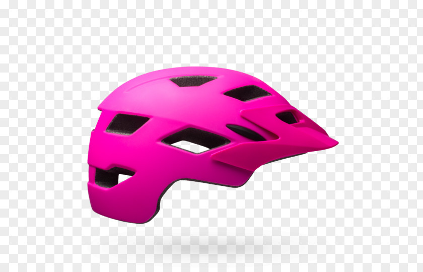 Pink Lime Bicycle Helmets Bell Sidetrack Child Helmet Youth PNG