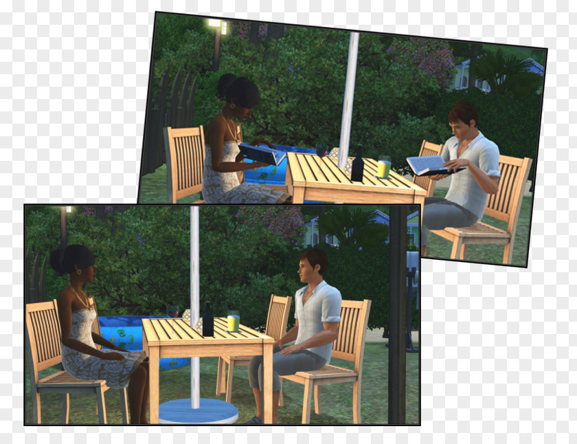 Quiet Night Table Garden Furniture Bench Chair PNG