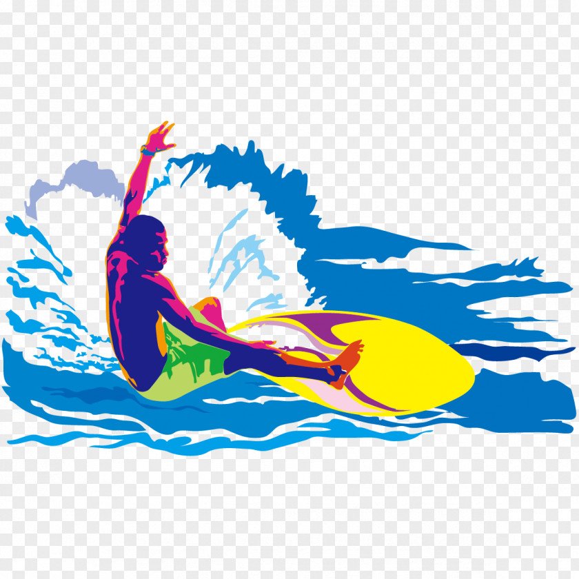 Water People Big Wave Surfing Clip Art PNG