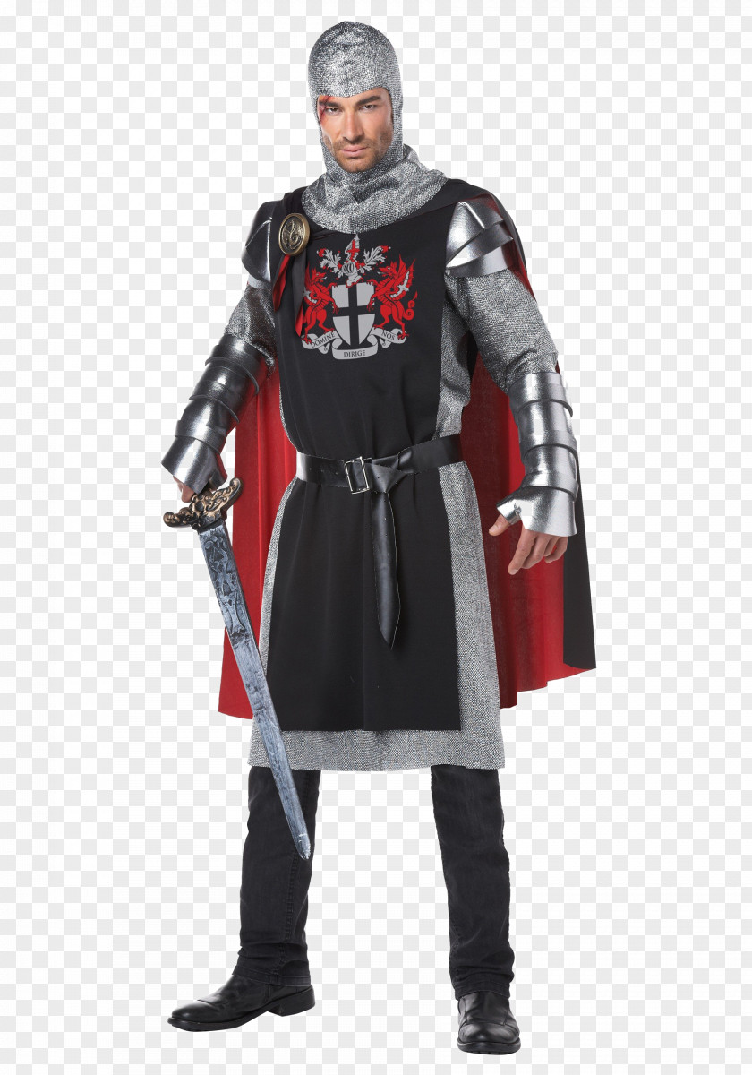 Knight Middle Ages Costume Party Halloween PNG
