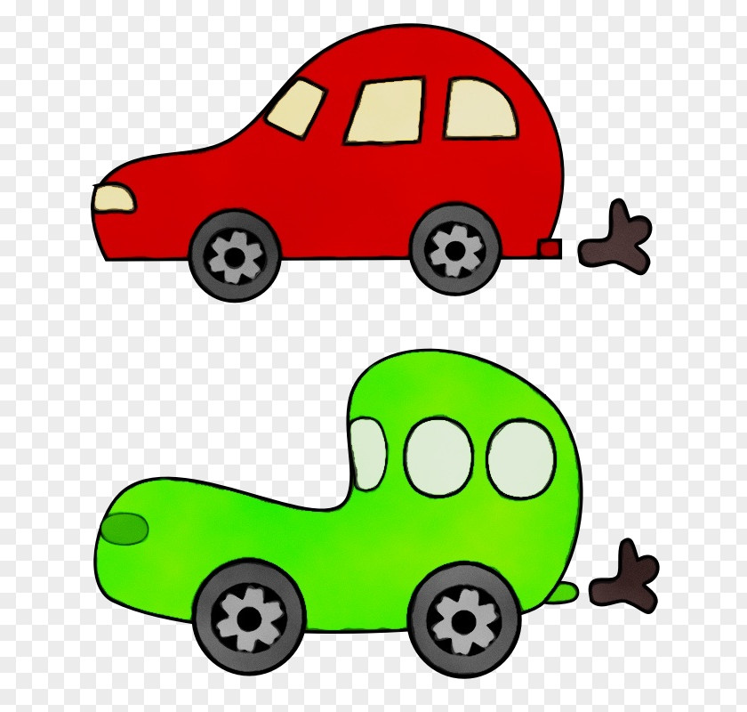 Model Car Toy Vehicle Background Green PNG