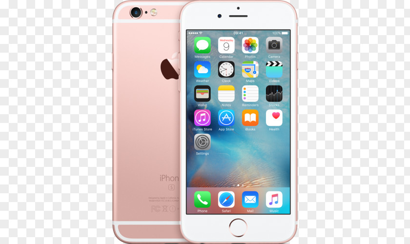 Apple IPhone 6s Plus Rose Gold PNG