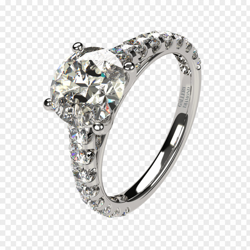 Engagement Ring Settings Wedding Silver Product Design Body Jewellery PNG