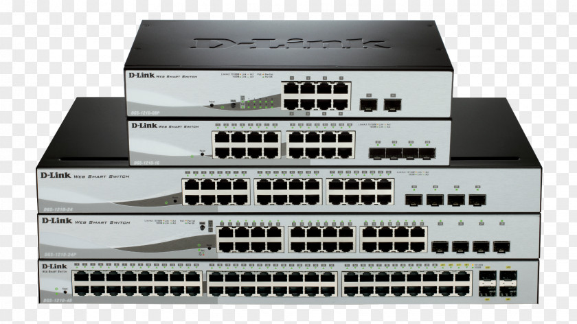 Network Switch Gigabit Ethernet Power Over D-Link PNG