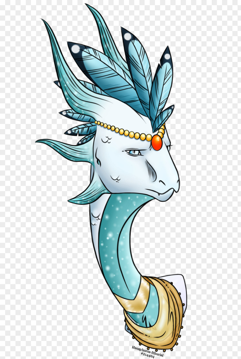 Seahorse Mermaid Cartoon Clip Art PNG