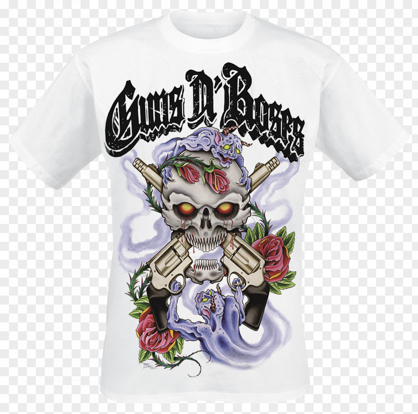 T-shirt Guns N' Roses EMP Merchandising Appetite For Destruction PNG