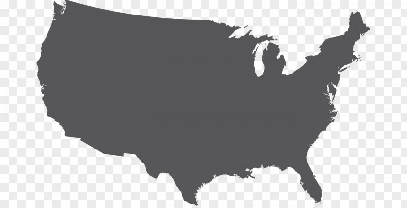 United States Vector Map Royalty-free PNG