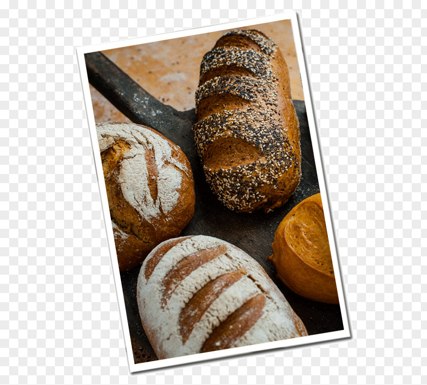 Baked Bread Rye Pumpernickel Brown Sourdough Whole Grain PNG