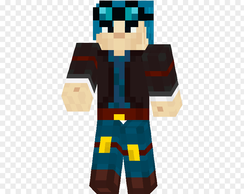 Dantdm Minecraft: Story Mode Pocket Edition Skin PNG