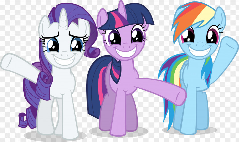 Design Pony Rarity Rainbow Dash Fluttershy Cartoon PNG