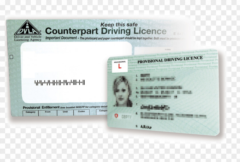 Driving Brand Driver's License PNG