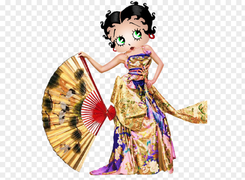 Japan Miss Universe 2010 Betty Boop Costume PNG