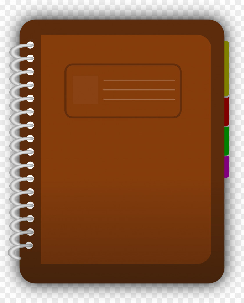 Planner Diary Clip Art PNG