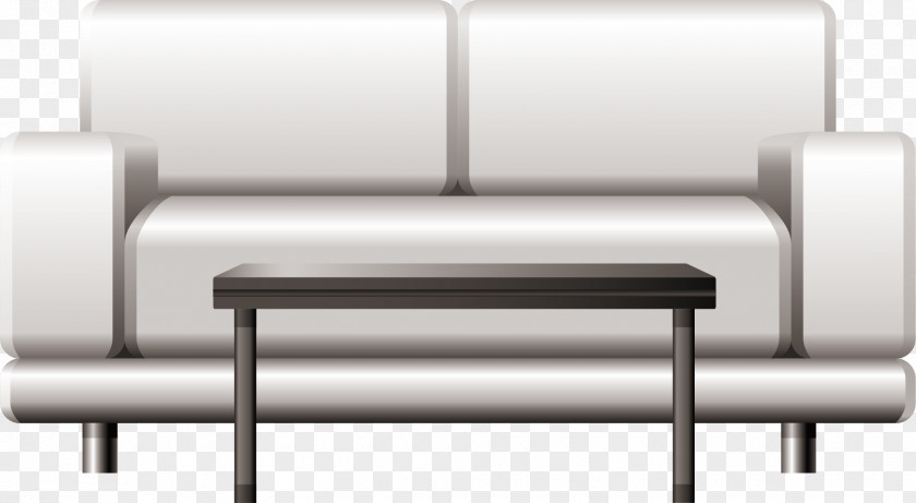 Sofa Vector Material Table Furniture House PNG