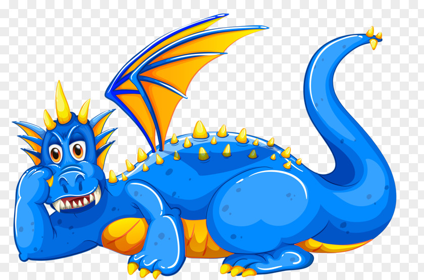 Blue Dragon Royalty-free Stock Photography Illustration PNG