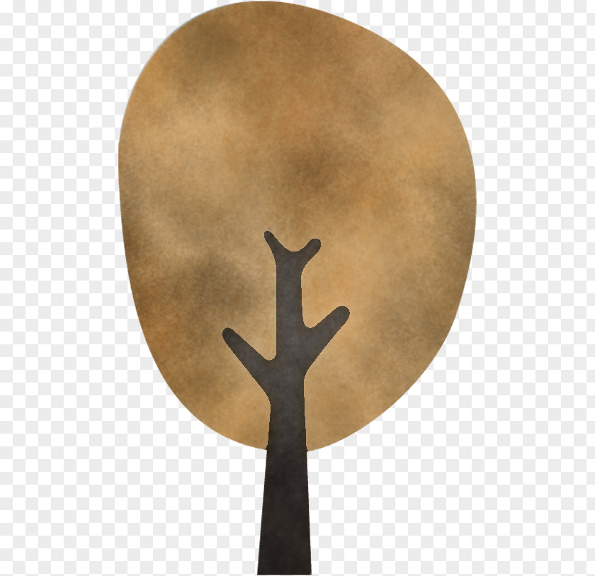 Brown Symbol Silhouette Tree Hand PNG