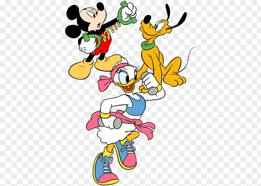Daisy Map Mickey Mouse Minnie Duck Donald Pluto PNG