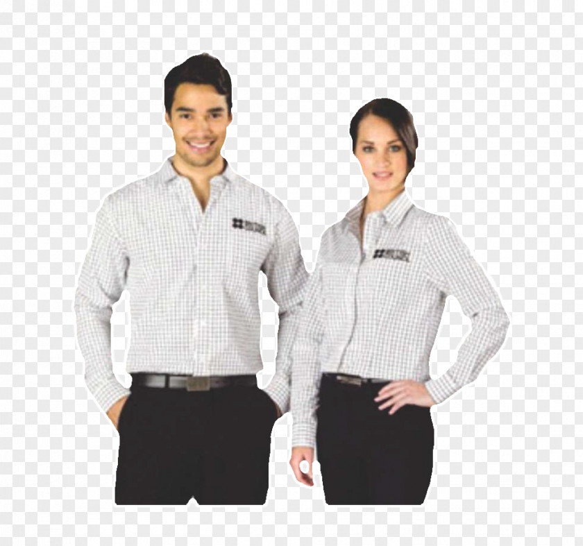 Dress Shirt T-shirt Clothing Blouse Outerwear PNG
