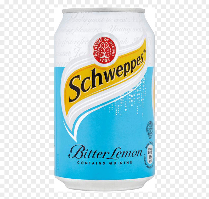 Drink Bitter Lemon Water Flavor Schweppes PNG