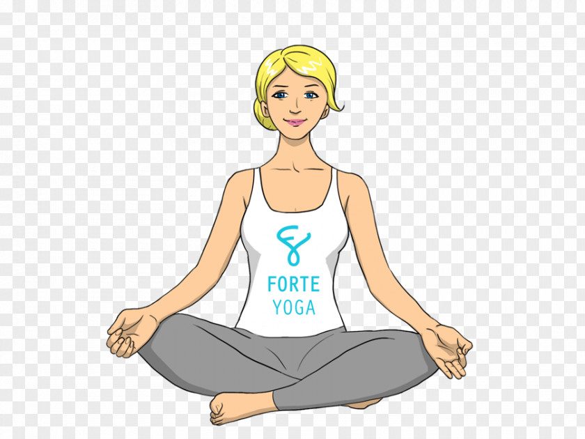 Yoga Cartoon Sukhasana Lotus Position Sitting PNG