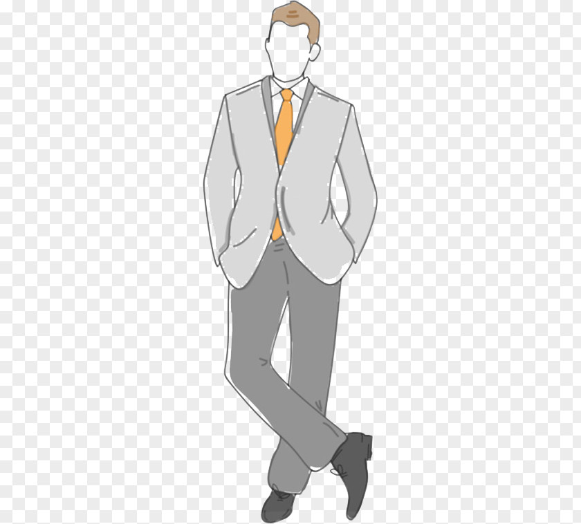 A Boy With Tie Model Fashion PNG