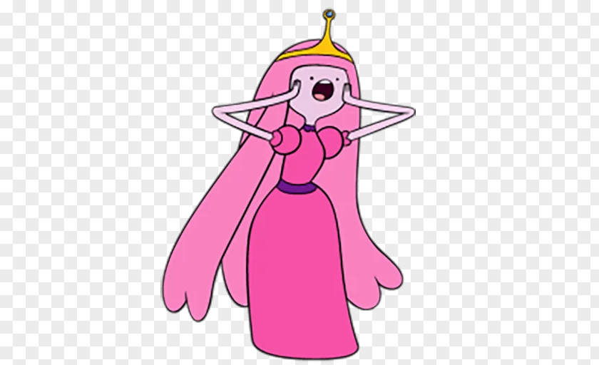 Adventure Time Sticker Telegram Princess Bubblegum Cartoon Network Advertising PNG