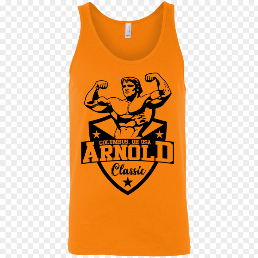 Arnold Bodybuilding T-shirt Sleeveless Shirt Hoodie Top Outerwear PNG