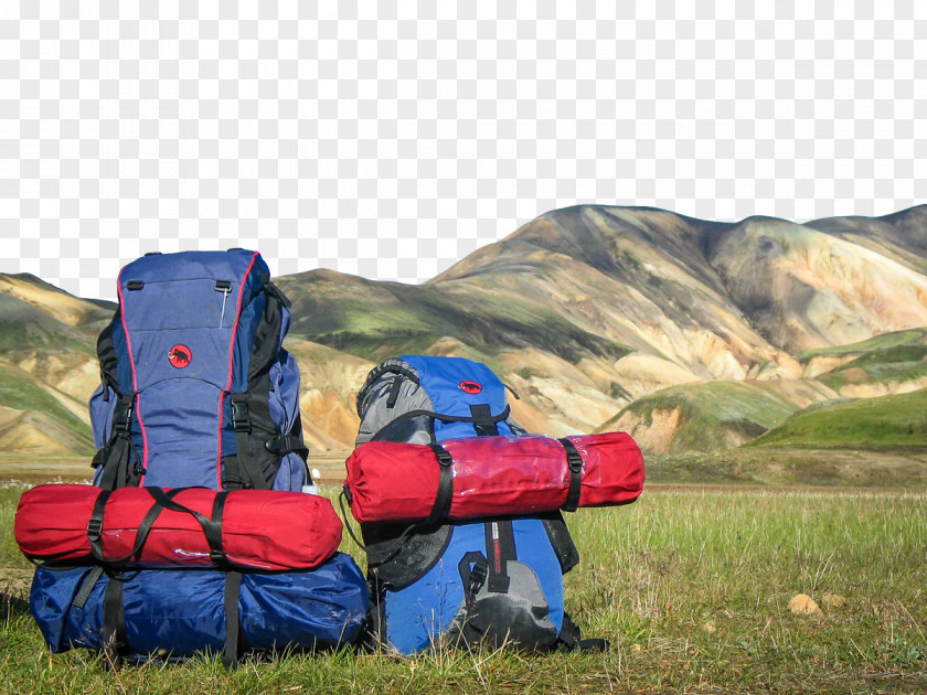 Camping Hiking Sleeping Bag Backpacking Tent PNG