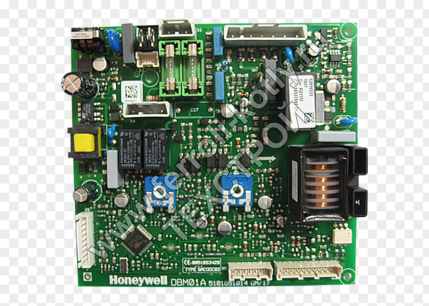 Electronic Board Microcontroller Graphics Cards & Video Adapters Printed Circuit Computer Hardware Motherboard PNG