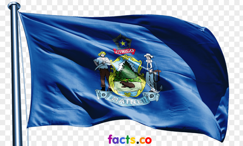 Flag Of Maine State The United States PNG