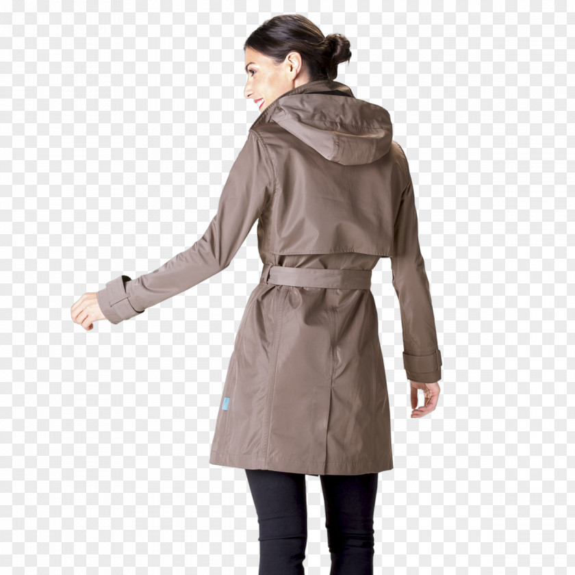 Happy Women's Day Trench Coat Hood Jacket Raincoat PNG