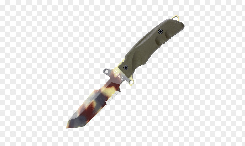 Knife Bowie Hunting & Survival Knives Utility Serrated Blade PNG