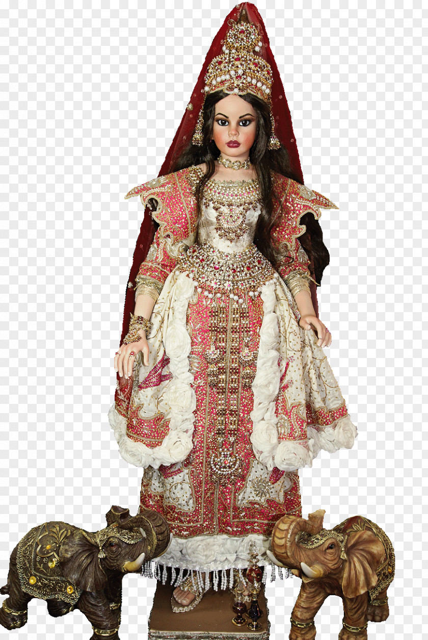 Middle Ages Costume Design Figurine PNG