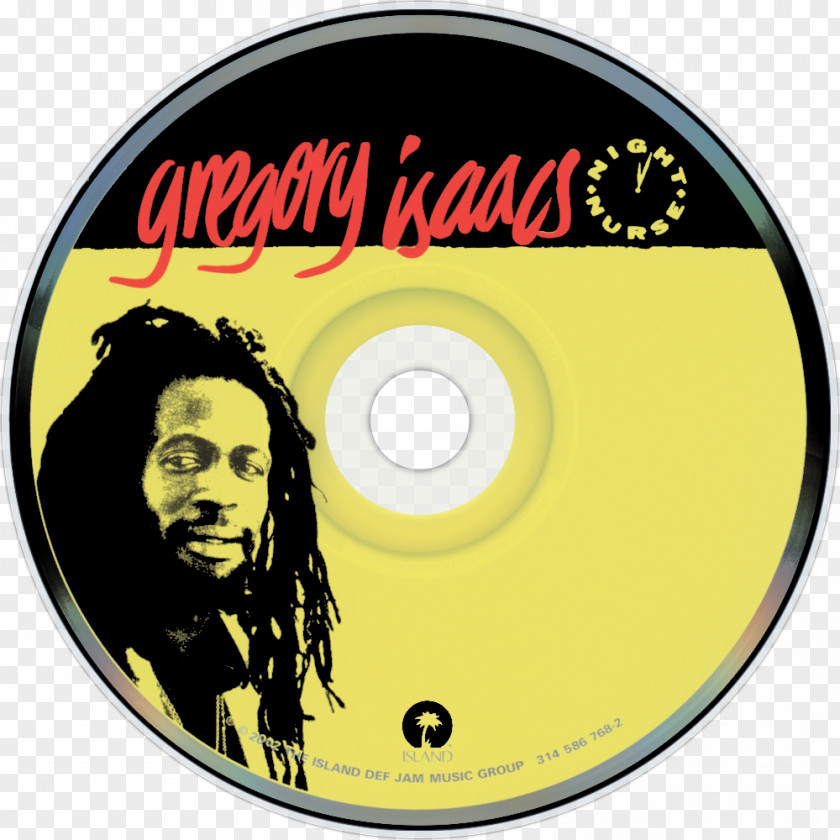 Musical Night Gregory Isaacs Compact Disc Nurse Album Cover PNG